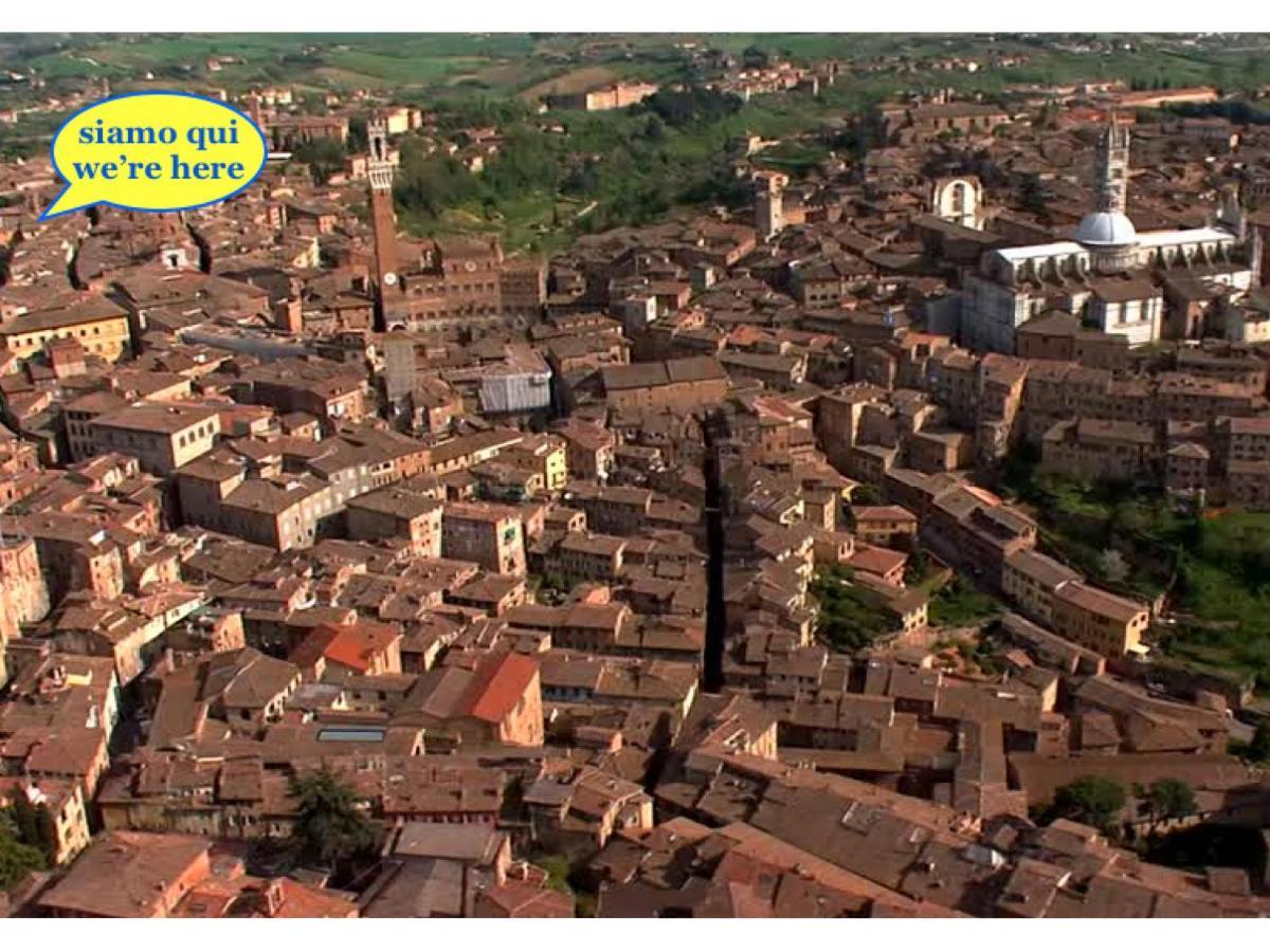 Un Terrazzo Sulla Magia Lejlighed Siena Eksteriør billede