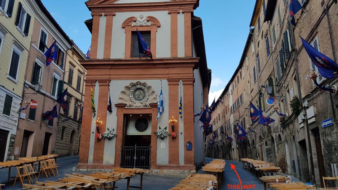 Un Terrazzo Sulla Magia Lejlighed Siena Eksteriør billede